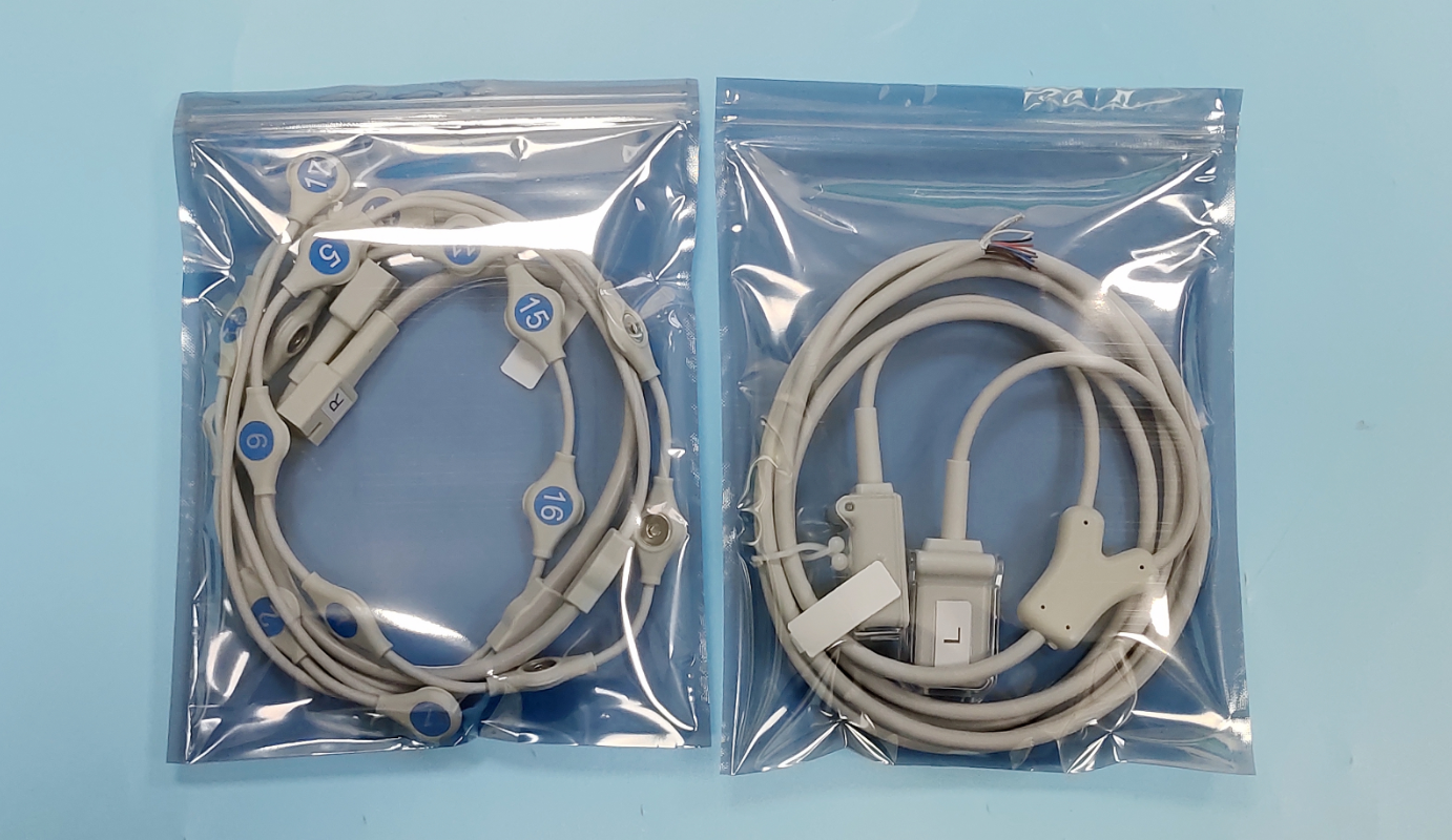Chest Electrical Impedance Tomography (EIT) 17 lead snap button/EIT silicone electrode