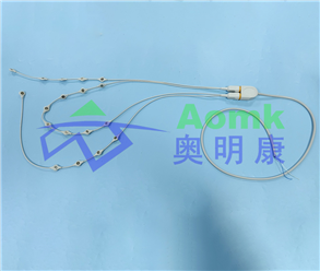 Chest Electrical Impedance Tomography (EIT) 17 lead snap button clip clip clip